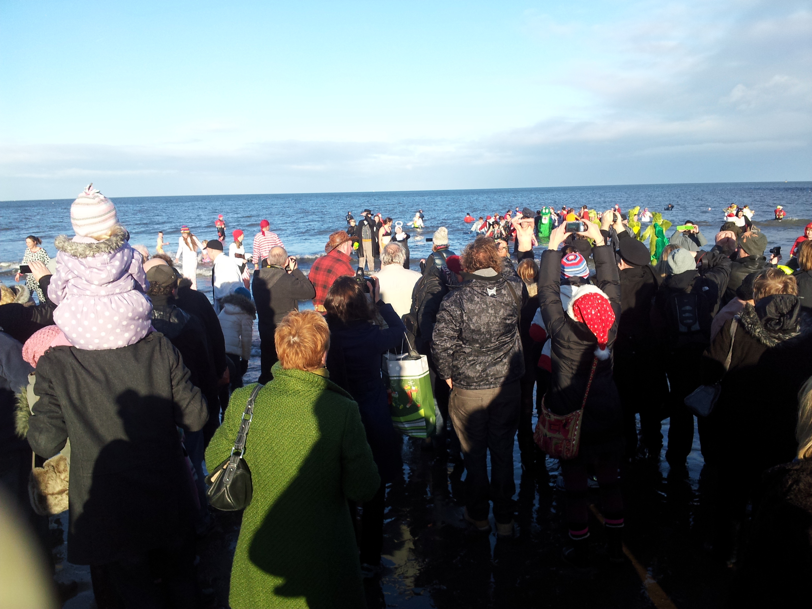 Boxing day dip whitby